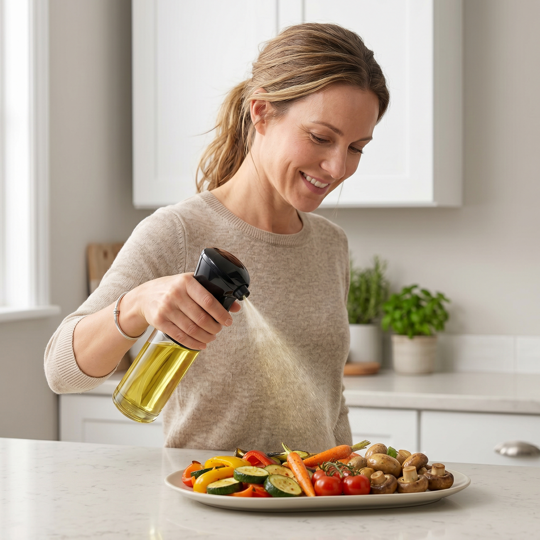 SmartMist Olive Oil Spray Bottle