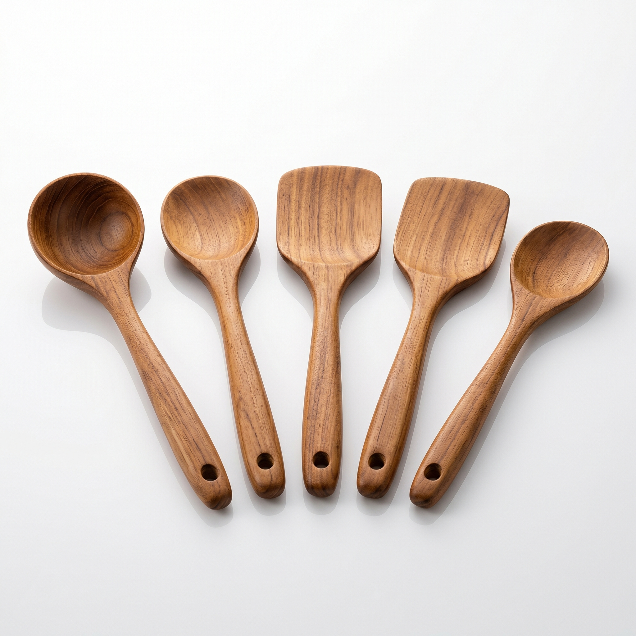 NaturalWood Kitchen Utensil Set